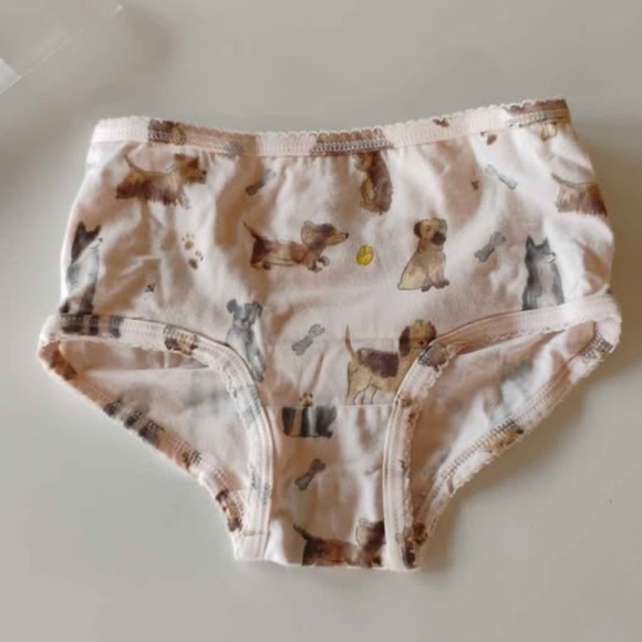NWT Burt's Bees girls underwear, pack of 5, size 6 - Picture 2 of 3